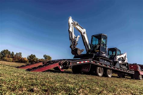 Transporting your compact excavator safely and securely